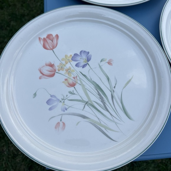 Homecraft by Noritake Dinner Plate  Stepping High 9181 Ireland, 10.5" Set Of 3 - Picture 1 of 3